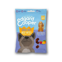 Edgard & Cooper Dog Bites Premi Bocconcini Manzo con Fragola e Mango 50g