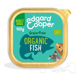 Edgard & Cooper Dog Pesce Biologico con Finocchio e Carota 100g