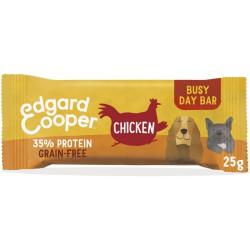 Edgard & Cooper Dog  Snack Pollo con Mela Carota Mirtillo Rosso 25g