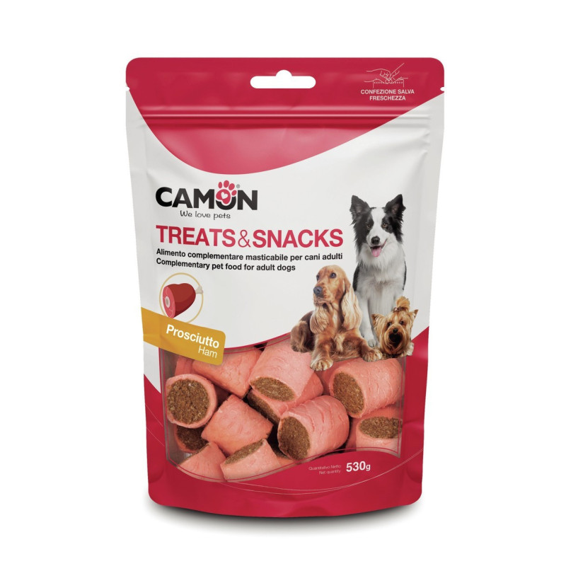 Camon Rollos Snack per Cane con Prosciutto 530 g