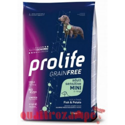 Prolife Grain Free Dog Mini  Sensitive Pesce e Patate 7kg