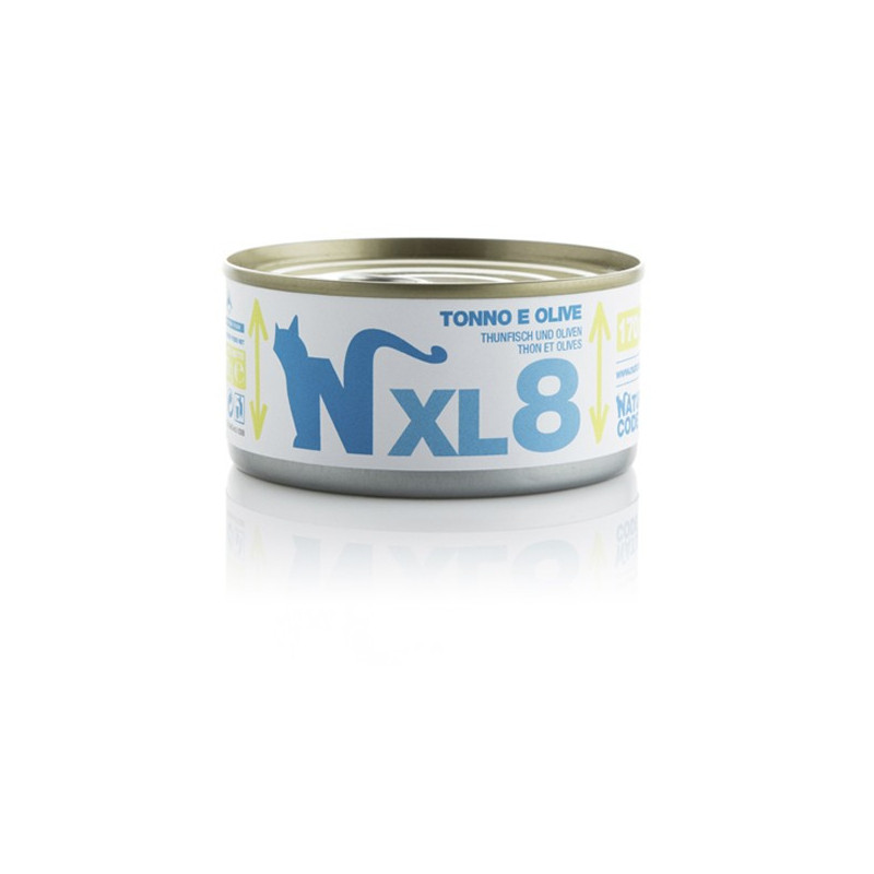 Natural Code XL 8 Gatto Tonno E Olive 170 Gr