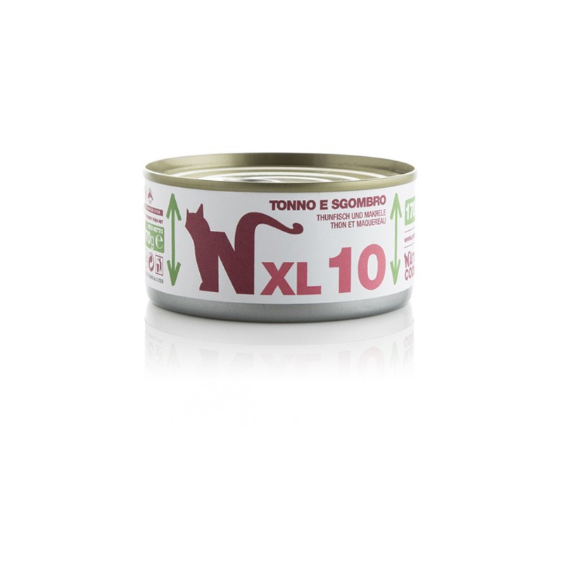 Natural Code XL 10 Gatto Tonno E Sgombro 170 Gr