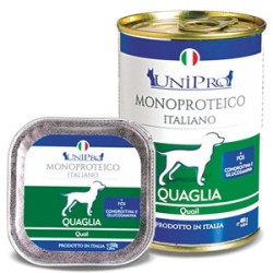 Unipro Adult Dog Unicamente Quaglia 400g