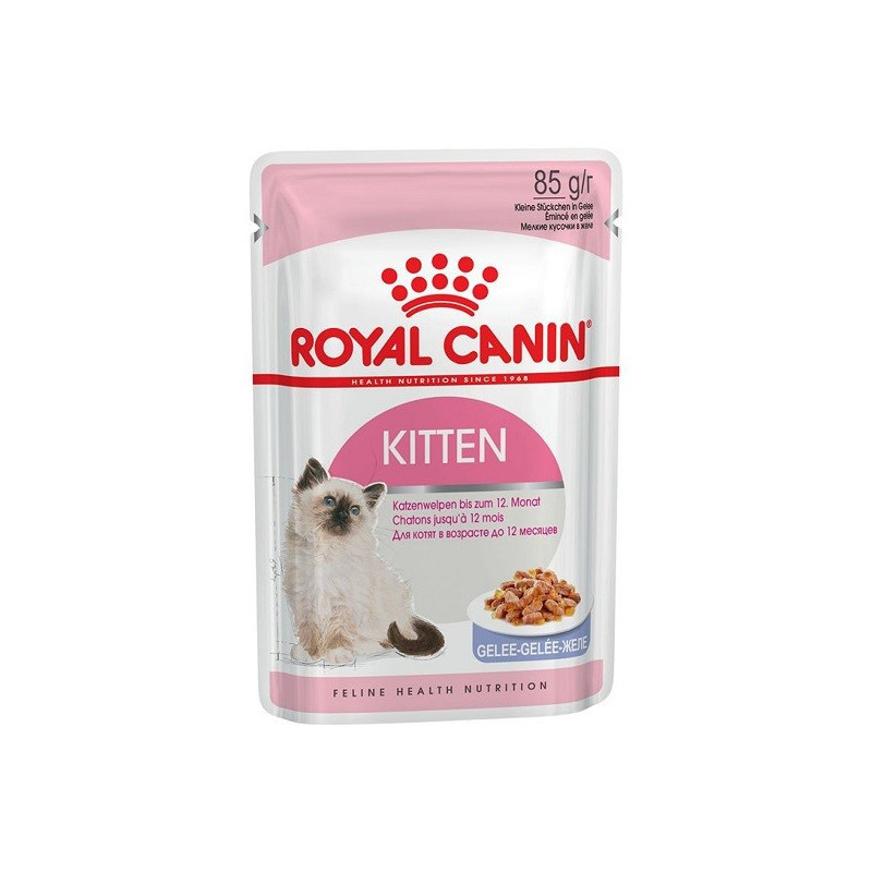 Royal Canin Kitten Cibo Umido in Gelatina Bustina da 85g Gattini