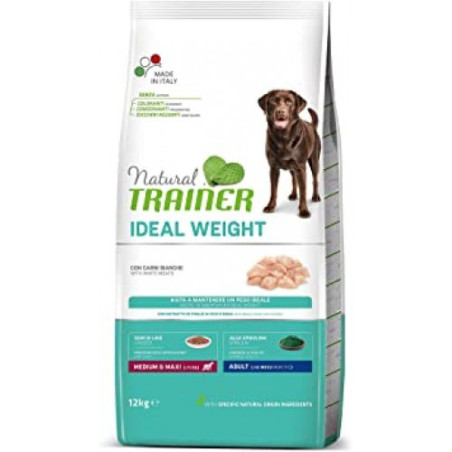 Natural Trainer - Adult Medium/Maxi Light in Fat con Tacchino da 12 Kg