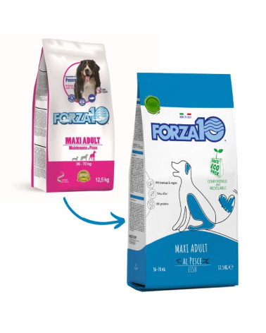 Forza 10 Cane Medium Adult Mantenimento Pesce 12,5 Kg