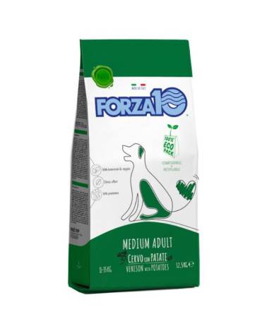 Forza 10 Cane Medium Adult Mantenimento Cervo E Patate 12,5 Kg