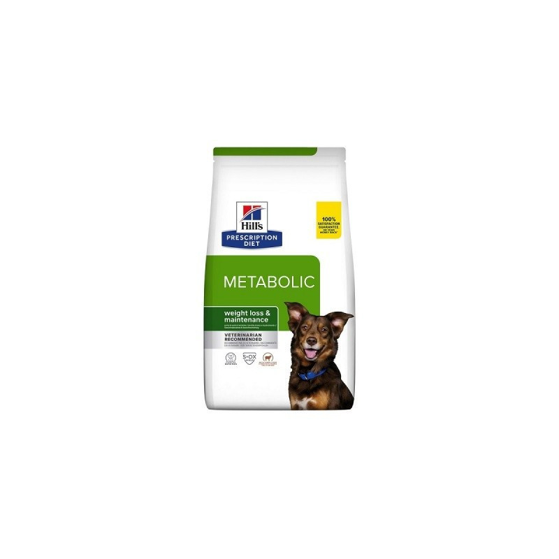 Hill's Prescription Diet Canine Metabolic Agnello e Riso 1,5 Kg