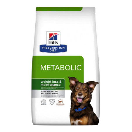 Hill's Diet Metabolic Crocchette con Pollo Per Cani  4 Kg