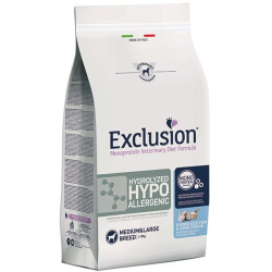 Exclusion Diet Hypoallergenic per Cani Taglia Medium/Large Pesce e Mais 2kg