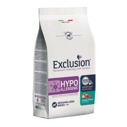 Exclusion Hypoallergenic Cervo E Patate Medium Large 2 Kg