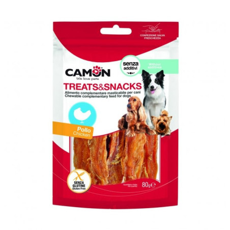 Camon Snack per Cani Soft Strips al Pollo  80g