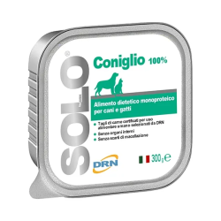 Drn Solo Coniglio  Umido Cani/Gatti 300g