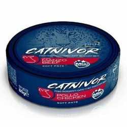 DRN Catnivor Manzo  80 gr Paté per Gatti