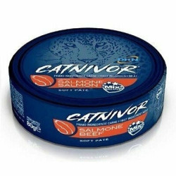 DRN Catnivor Salmone 80g Alimento Umido per Gatti