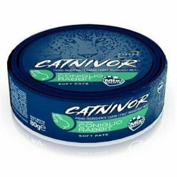 DRN Catnivor Coniglio 80 gr Alimento Umido per Gatti