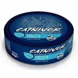 DRN Catnivor Trota 80g Alimento Umido per Gatti