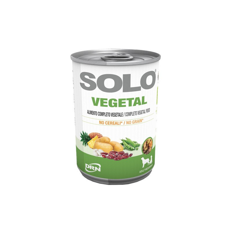 DRN Solo Vegetal Alimento Umido per Cani Adulti Medium/Maxi 400 g