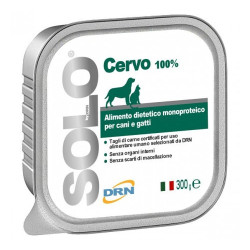 DRN Cani&Gatti SOLO Quaglia 300g Alimento Umido in vaschetta