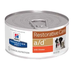 Hill's Prescription Diet A/D Restorative Care Umido Cane Gatto 156g