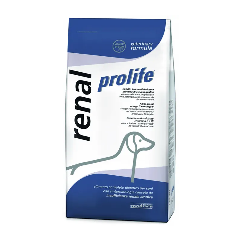 Prolife Veterinary Renal Cibo Secco Per Cani 2kg