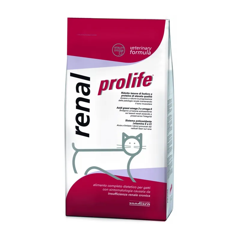 Prolife Veterinary Renal Cibo Secco Per Gatti 1,5Kg