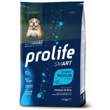 Prolife Smart Puppy Medium Pollo e Riso - 2,5kg