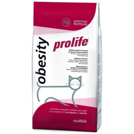 Prolife Veterinary Obesity Cibo Secco Per Gatti Sacco 1,5 Kg