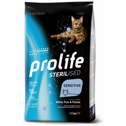 Prolife Cat Sterilised Sensitive Pesce Bianco e Patate - 1,5kg