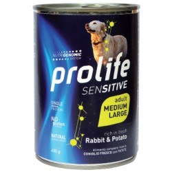 Prolife Dog Sensitive Adult Rabbit & Potato - Medium/Large 800gr