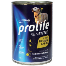 Prolife - Sensitive Adult Medium/Large Reindeer & Potato 800gr