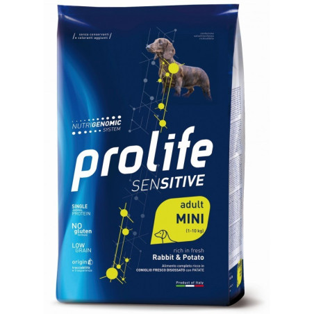 Prolife Cane Sensitive Adult Coniglio e Patate - Mini 2 kg