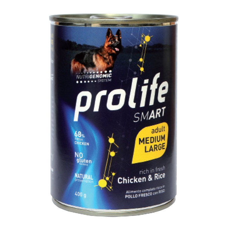 Prolife Smart Adult Pollo e Riso  Medium/Large 800gr