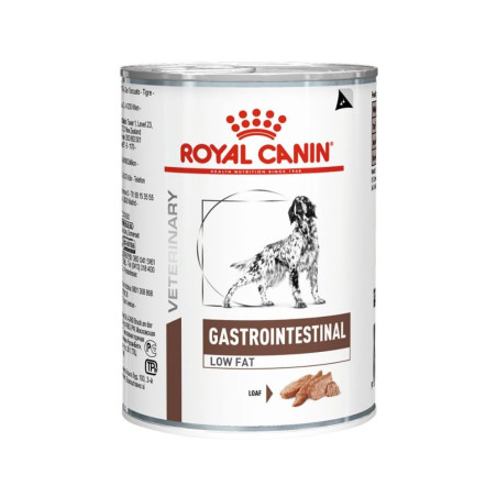 Royal Canin Veterinary Gastro Intestinal Low Fat Lattina 410g