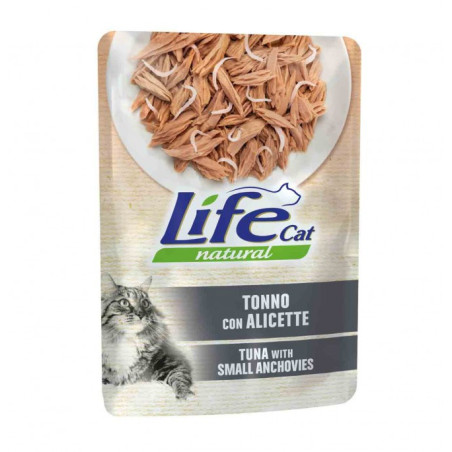 Life Cat Naturale Busta Tonno con Alicette 70g