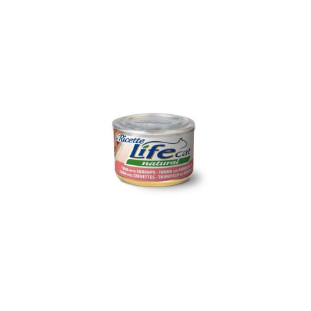 Life Cat Natural Le Ricette Tonno con Gamberetti 150g