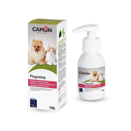 Camon Flogostop Pasta Con Dosatore  Per Cani E Gatti 100g