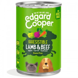 Edgard & Cooper Adult Agnello E Manzo Senza Cereali 400 Gr