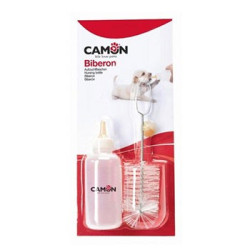 Camon Biberon con Tettarella Pre-Forata per Cuccioli 115ml