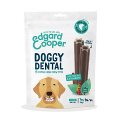 Edgard & Cooper Doggy Dental Large Fragola E Menta 255 Gr